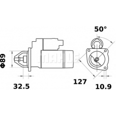 MS 289 MAHLE Стартер