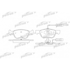 PBP1299 PATRON Комплект тормозных колодок, дисковый тормоз