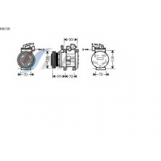 KAK130 AVA Компрессор, кондиционер