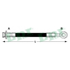 6T48532 LPR Тормозной шланг