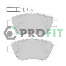 5000-1466 PROFIT Комплект тормозных колодок, дисковый тормоз