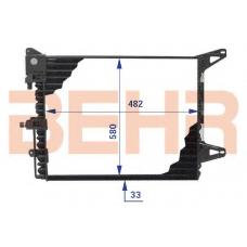 7004125 BEHR Condenser