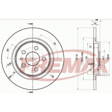 BD-4679 FREMAX Тормозной диск