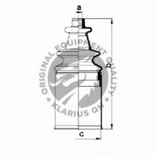 QJB950 QH Benelux Комплект пылника, приводной вал