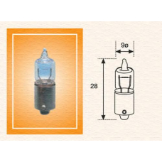 002701100000 MAGNETI MARELLI Лампа накаливания, задний гарабитный огонь; лампа 