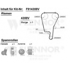 F914323V FLENNOR Комплект ремня грм