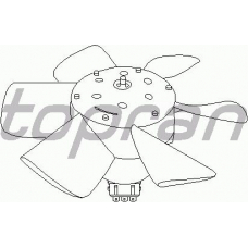102 548 TOPRAN Вентилятор, охлаждение двигателя