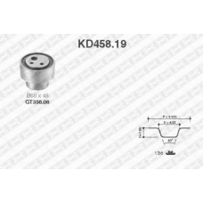 KD458.19 SNR Комплект ремня грм