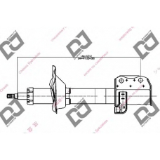 DS1455GS DJ PARTS Амортизатор