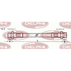 LH1680 DELPHI Тормозной шланг