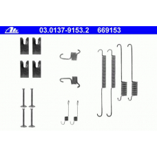 03.0137-9153.2 ATE Комплектующие, тормозная колодка