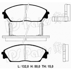 IBD-1423 IPS Parts Комплект тормозных колодок, дисковый тормоз