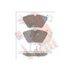 RB1159 R BRAKE Комплект тормозных колодок, дисковый тормоз