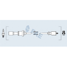 85384 FAE Комплект проводов зажигания
