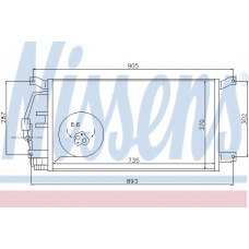 94797 NISSENS Конденсатор, кондиционер