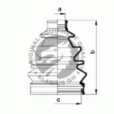 QJB108 QH Benelux Комплект пылника, приводной вал