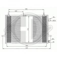 8143300 DIEDERICHS Конденсатор, кондиционер