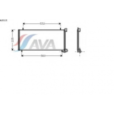 AU5115 AVA Конденсатор, кондиционер
