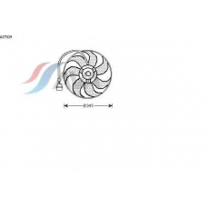 AI7509 AVA Вентилятор, охлаждение двигателя