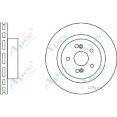 DSK2504 APEC Тормозной диск