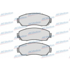 AC860681D AC Delco Комплект тормозных колодок, дисковый тормоз