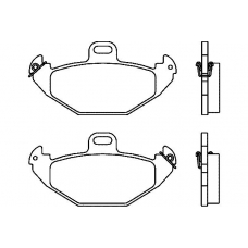 21965 150  0 5 T424 TEXTAR Колодки тормозные