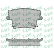 05P1400 LPR Комплект тормозных колодок, дисковый тормоз