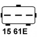 CA1578IR HC-parts Генератор