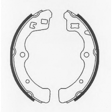 BS705 QUINTON HAZELL Комплект тормозных колодок