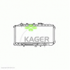31-1544 KAGER Радиатор, охлаждение двигателя