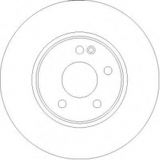 DF4181 TRW Тормозной диск