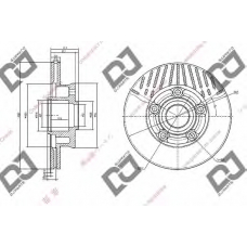 BD1053 DJ PARTS Тормозной диск