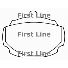 FBP1055 FIRST LINE Комплект тормозных колодок, дисковый тормоз