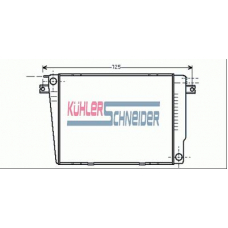 1402001 KUHLER SCHNEIDER Радиатор, охлаждение двигател