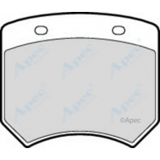 PAD20 APEC Комплект тормозных колодок, дисковый тормоз