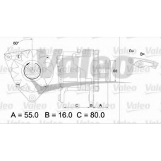 436627 VALEO Генератор