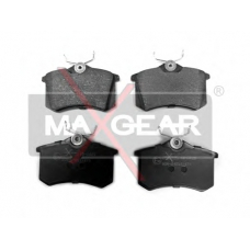 19-0429 MAXGEAR Комплект тормозных колодок, дисковый тормоз