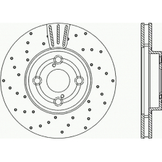 BDRS2290.25 OPEN PARTS Тормозной диск