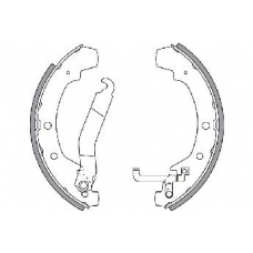 30519 SPIDAN Комплект тормозных колодок
