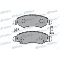 AC0581280D AC Delco Комплект тормозных колодок, дисковый тормоз