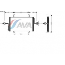 RTA5279 AVA Конденсатор, кондиционер