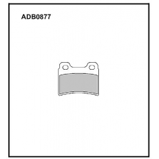 ADB0877 Allied Nippon Тормозные колодки