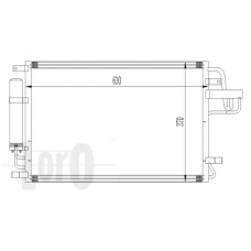019-016-0010 LORO Конденсатор, кондиционер