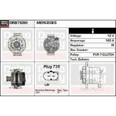 DRB7690 DELCO REMY Генератор