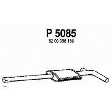 P5085 FENNO Средний глушитель выхлопных газов