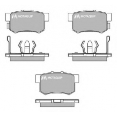 LVXL1442 MOTAQUIP Комплект тормозных колодок, дисковый тормоз