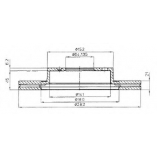 BDC4313 QUINTON HAZELL Тормозной диск