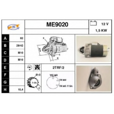 ME9020 SNRA Стартер