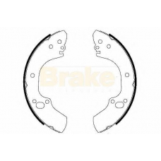 SH2507 BRAKE ENGINEERING Комплект тормозных колодок