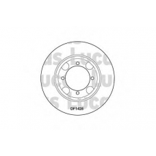 DF1428 TRW Тормозной диск